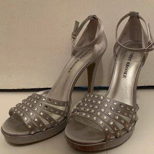 Audrey Brooke Silver Heels
